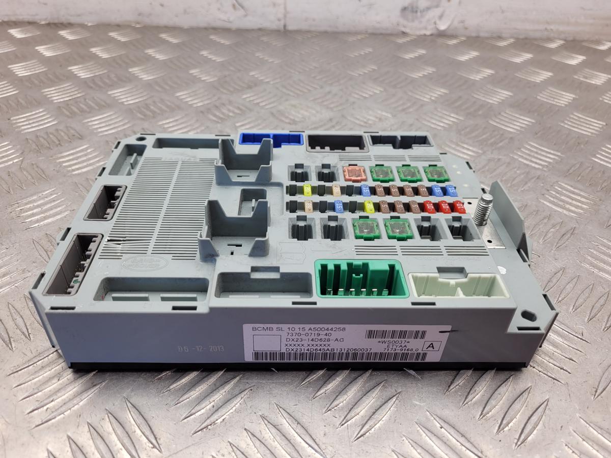 2013 JAGUAR XF X250 BODY CONTROL MODULE BCM FUSE BOX REAR DX23-14D628-AG - Image 2